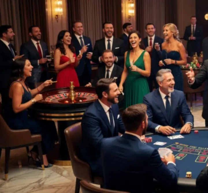 Elegancki event w stylu kasyna organizowany przez POL